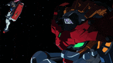 a cartoon of a robot with a shield and a sword