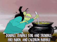 Double Double Toil And Trouble GIF - Double Double Toil And Trouble Fire Burn GIFs