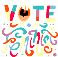 Democrat Election Sticker - Democrat Election I Voted Stickers