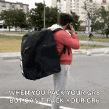 Backpack Hiking GIF