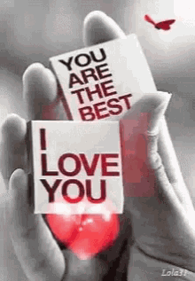 You Are The Best I Love You GIF