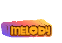 Melody Sticker - Melody Stickers