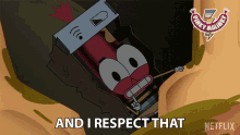 And I Respect That Respect GIF - And I Respect That Respect Im Okay With That GIFs