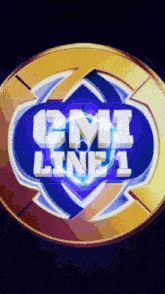 a logo for cmi line 1 is displayed on a black background