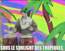 Sous Le Sunlights Des Tropiques Viens Danser GIF - Gilbert Montagné Sous Le Sunlight Des Tropiques Viens Danser GIFs
