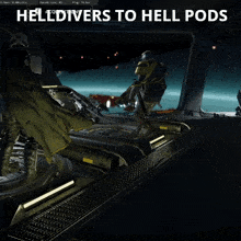 Helldivers Hellpods GIF - Helldivers Hellpods Helldivers To Hellpods GIFs