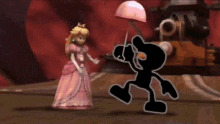 Super Smash Bros Brawl Princess Peach GIF