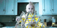 Sunny Stacking Cards GIF - Sunny Stacking Cards A Series Of Unfortunate Events GIFs
