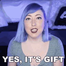 Yes It Is A Gift Ashni GIF - Yes It Is A Gift Ashni Yeah Its A Gift GIFs