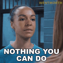 Nothing You Can Do Judy Bryant GIF - Nothing You Can Do Judy Bryant Wentworth GIFs