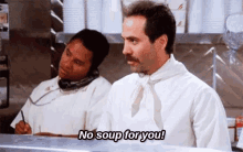 No Soup Seinfeld GIF