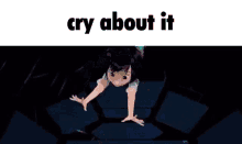 Peni Parker Cry About It GIF - Peni Parker Cry About It GIFs