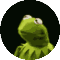 Kermit Nod Sticker - Kermit Nod Stickers