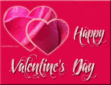 Happy Valentines Day Hearts GIF - Happy Valentines Day Hearts Glitter GIFs