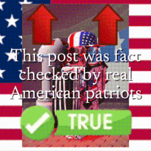 a post that was checked by real american patriots