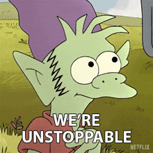 We'Re Unstoppable Elfo GIF - We'Re Unstoppable Elfo Nat Faxon GIFs