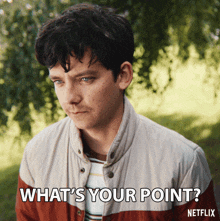 What'S Your Point Otis Milburn GIF - What'S Your Point Otis Milburn Asa Butterfield GIFs