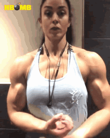 Big And Sexy Musclegirl GIF - Big And Sexy Musclegirl Massive Muscle Chick GIFs