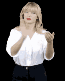 Taylor Swift Powerpuff GIF - Taylor Swift Powerpuff Clapping GIFs