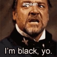 Amaan Wannabe Black Person GIF - Amaan Wannabe Black Person Les Mis GIFs