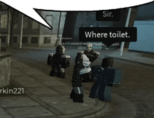 Sir Where Toilet Toilet GIF