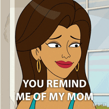 You Remind Me Of My Mom Lucy Suwan GIF - You Remind Me Of My Mom Lucy Suwan Mulligan GIFs