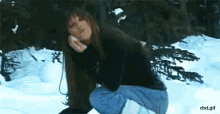 Anahi Rbd GIF - Anahi Rbd Snow GIFs