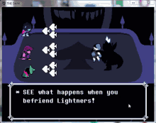 deltarune to my people attack cheat