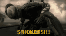 Metal Gear Solid Snickers GIF - Metal Gear Solid Snickers GIFs