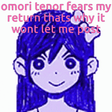 Omori Omori Tenor GIF - Omori Omori Tenor It Wont Let Me Post GIFs