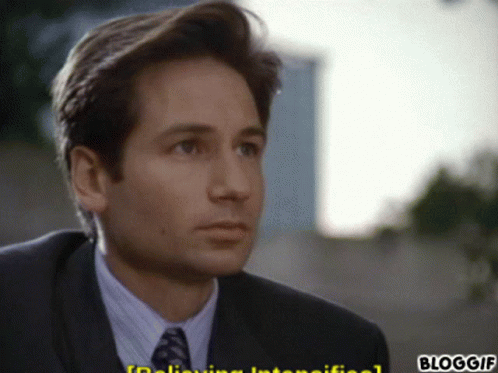Mulder Believing Intensifies GIF - Mulder Believing Intensifies GIFs