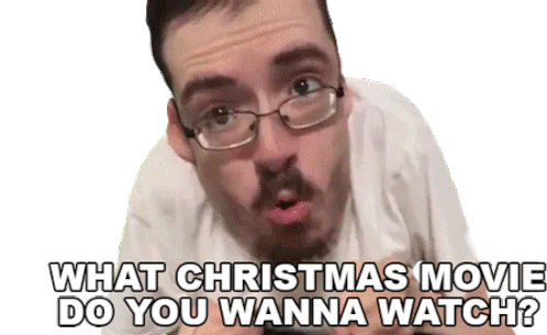 What Christmas Movie Do You Wanna Watch Ricky Berwick Sticker - What Christmas Movie Do You Wanna Watch Ricky Berwick Christmas Movie Stickers