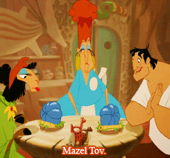 just a (magical) girl Mazel-tov