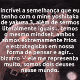 a man without a shirt is surrounded by text that says incredible a semelhança que eu tenho