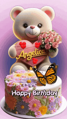 Happy Birthday Angelica GIF - Happy Birthday Angelica GIFs