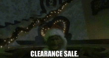 The Grinch Clearance Sale GIF
