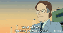 What Are You Fucking Animals Doing What The Hell GIF - What Are You Fucking Animals Doing What The Hell What Do You Think Youre Doing GIFs