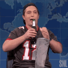 Drinking Tom Brady GIF - Drinking Tom Brady Saturday Night Live GIFs
