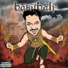 bobble keyboard bahubali thunder