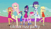 Tiktok Rizz Party Mane 6 GIF - Tiktok Rizz Party Mane 6 Mlp GIFs