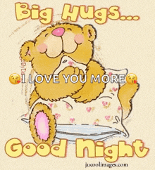 Big Hugs Good Night GIF