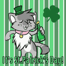 Its St Patricks Day GIF - Cat Dance St Patricks Day GIFs