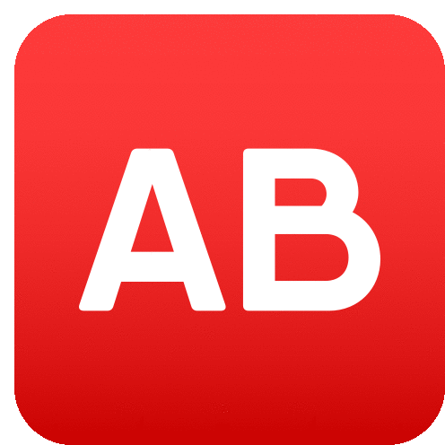 Ab Button Symbols Sticker