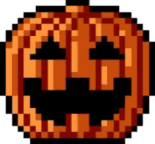 Happy Halloween Pumpkin GIF - Happy Halloween Pumpkin 8bit GIFs