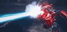 Godzilla Mechagodzilla GIF - Godzilla Mechagodzilla Atomic Breath GIFs