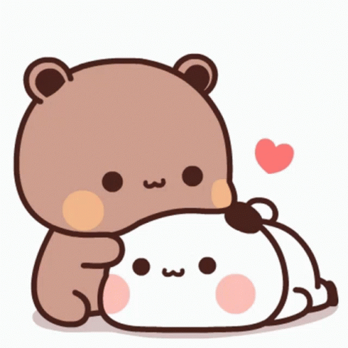 cute teddy bear hug