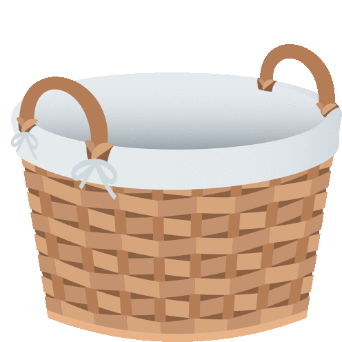 Basket Objects Sticker - Basket Objects Joypixels Stickers