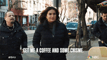 Get Me A Coffee And Some Chisme Detective Olivia Benson GIF - Get Me A Coffee And Some Chisme Detective Olivia Benson Detective Odafin Tutuola GIFs