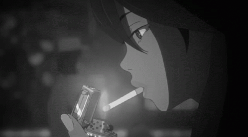 Anime Anime Smoke GIF - Anime Anime Smoke Smoking - Discover & Share GIFs