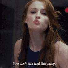 You Wish You Had This Body GIF - You Wish You Had This Body Sophie Turner GIFs